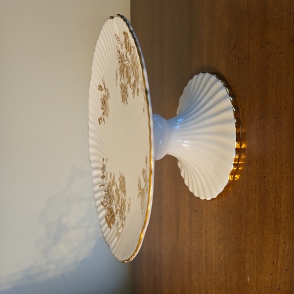 Vintage Hammersley Bone China Pedestal Cake stand EUC - Picture 1 of 8